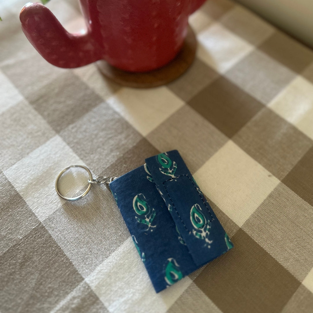 Blue Diary Keyring