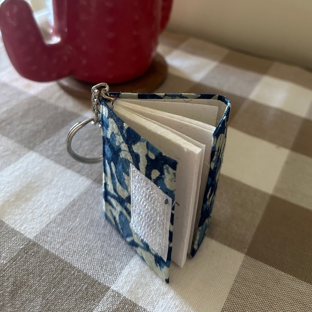 Blue Diary Keyring
