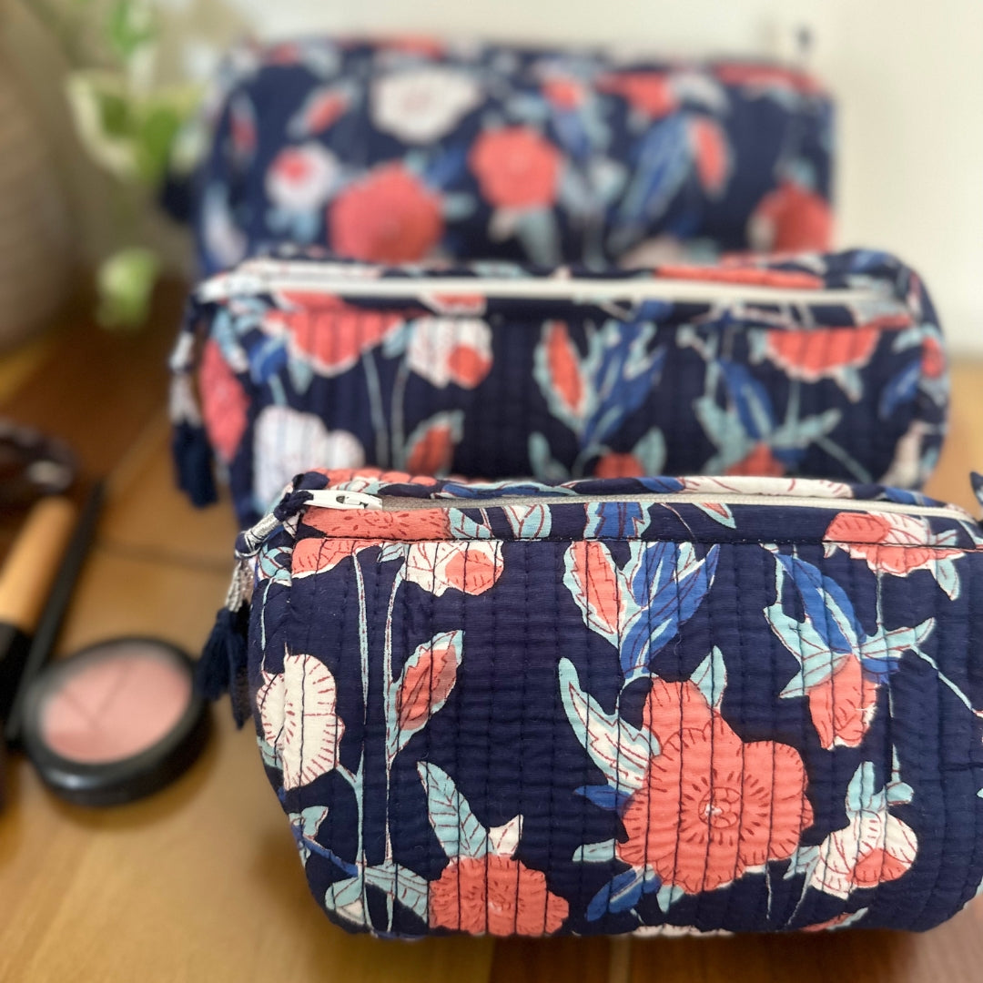 Dark Blue Toiletry Kit