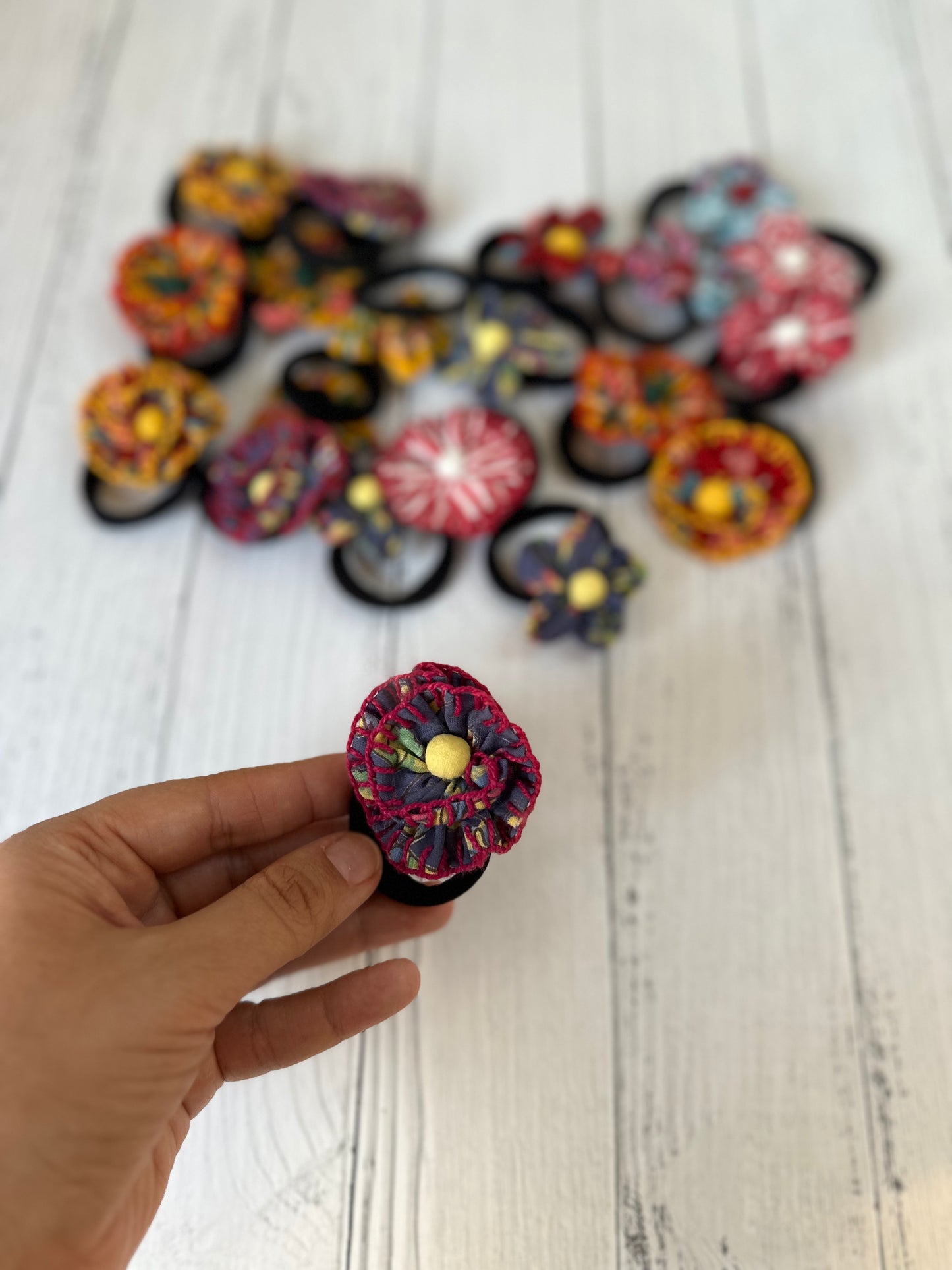 Stitch Flower Hairbands