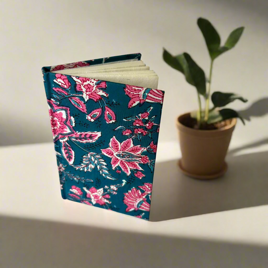 4"x 6" Teal Blue Journal Diary