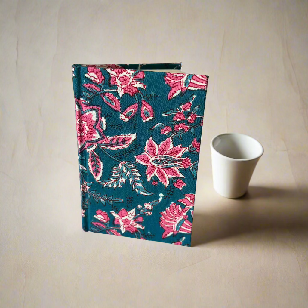 4"x 6" Teal Blue Journal Diary