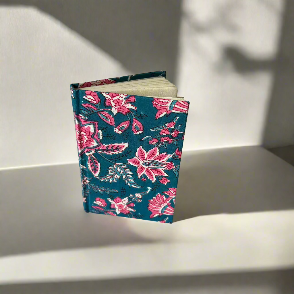 4"x 6" Teal Blue Journal Diary