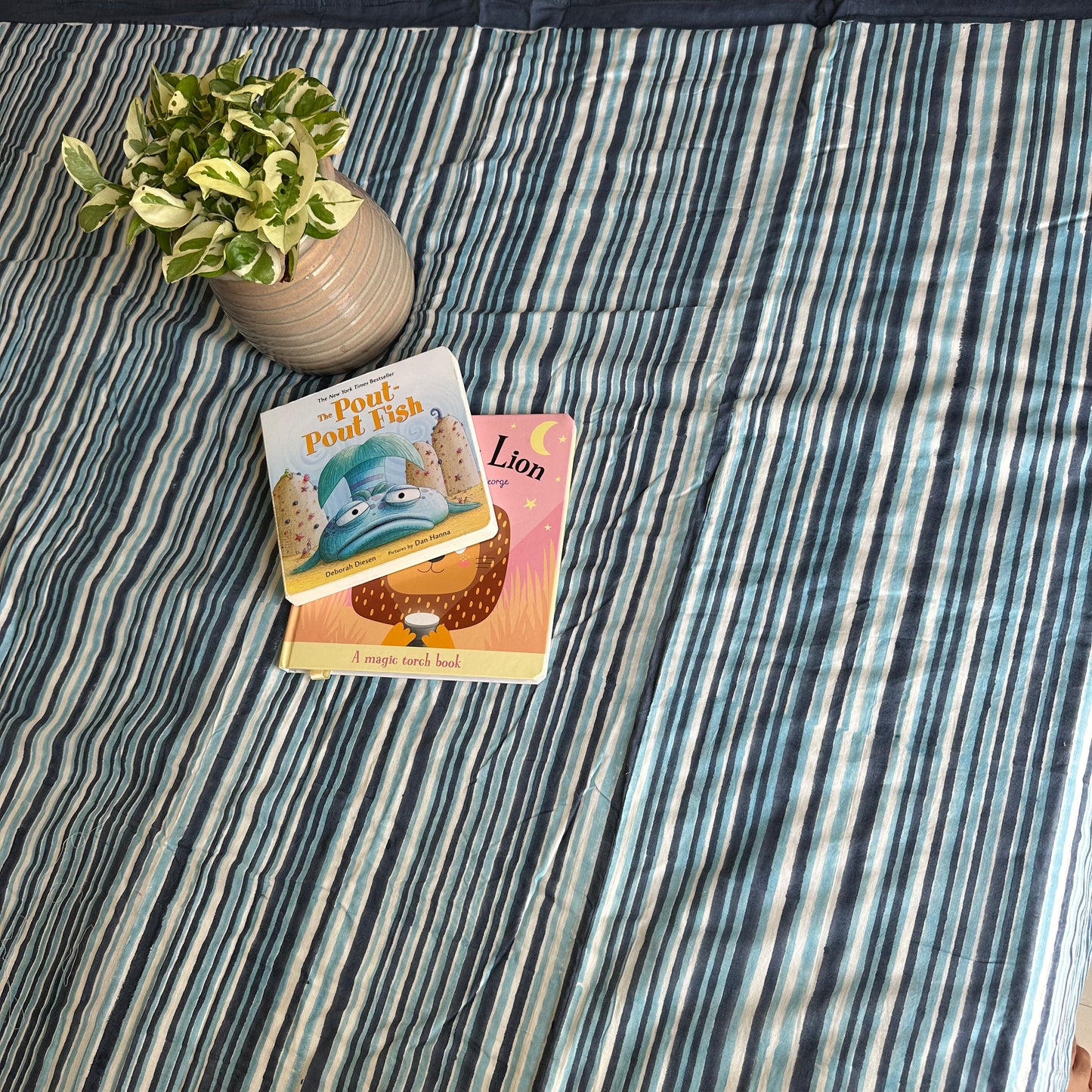 Blue Ocean Stripes Single Dohar