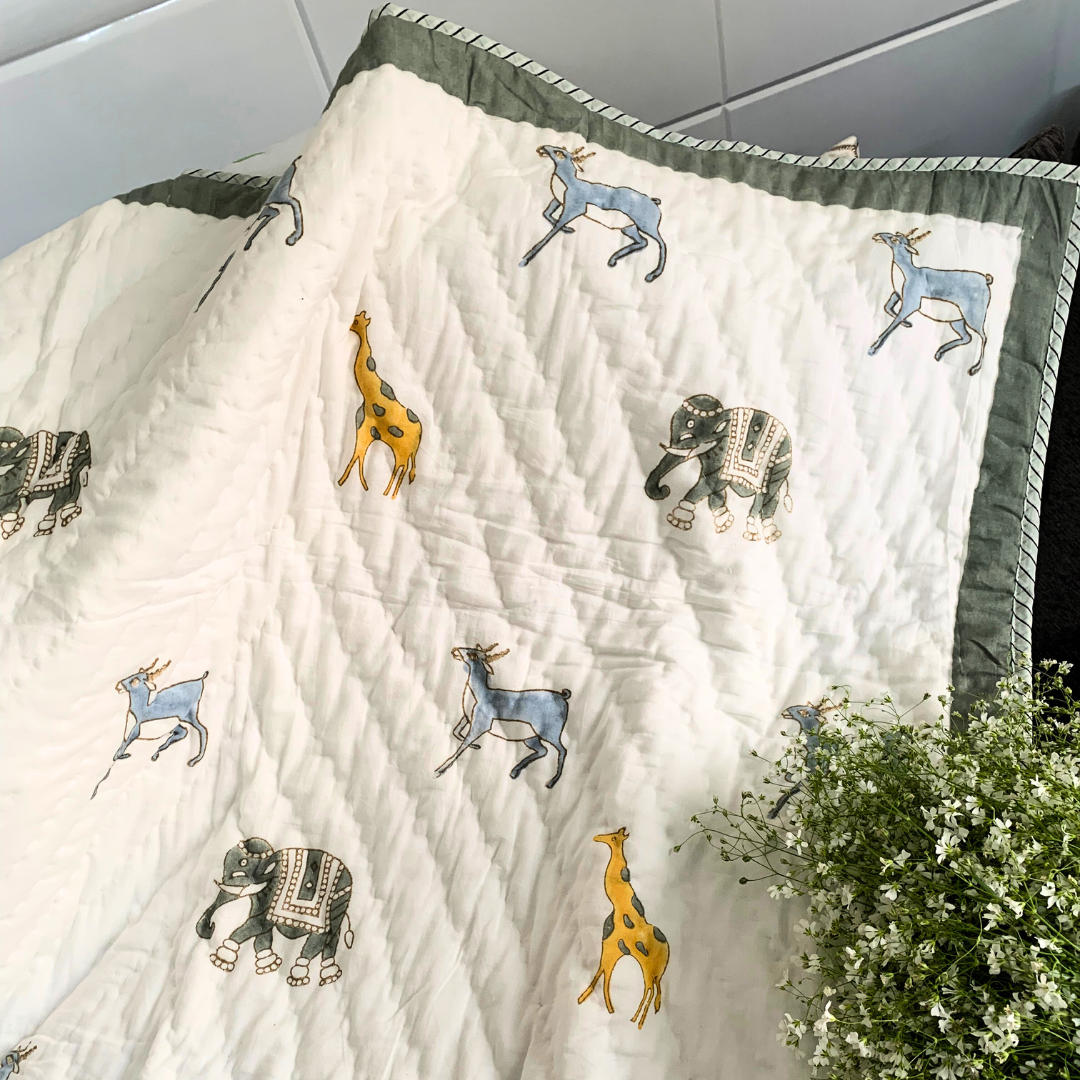 Jungle Baby Quilt