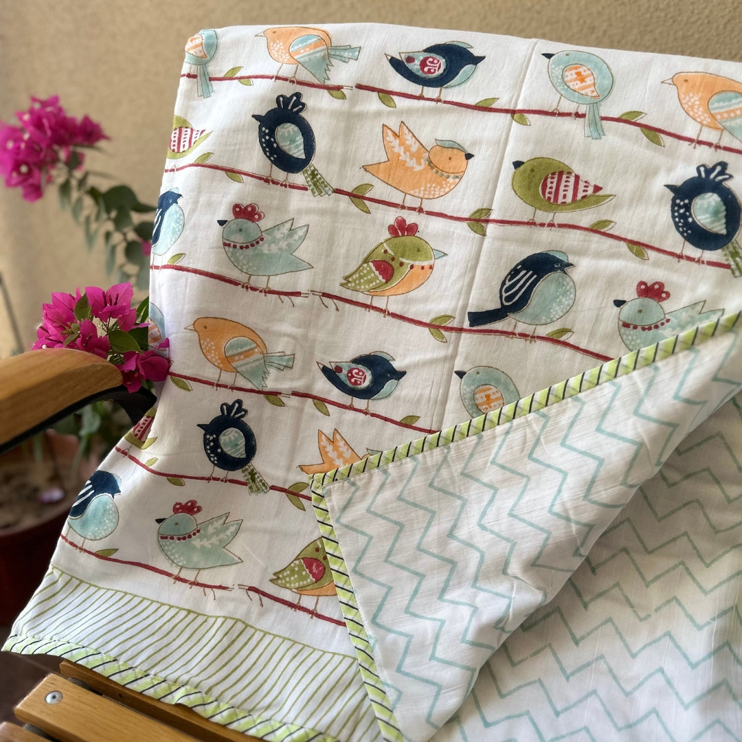 Chirpy Birdies Baby Dohar