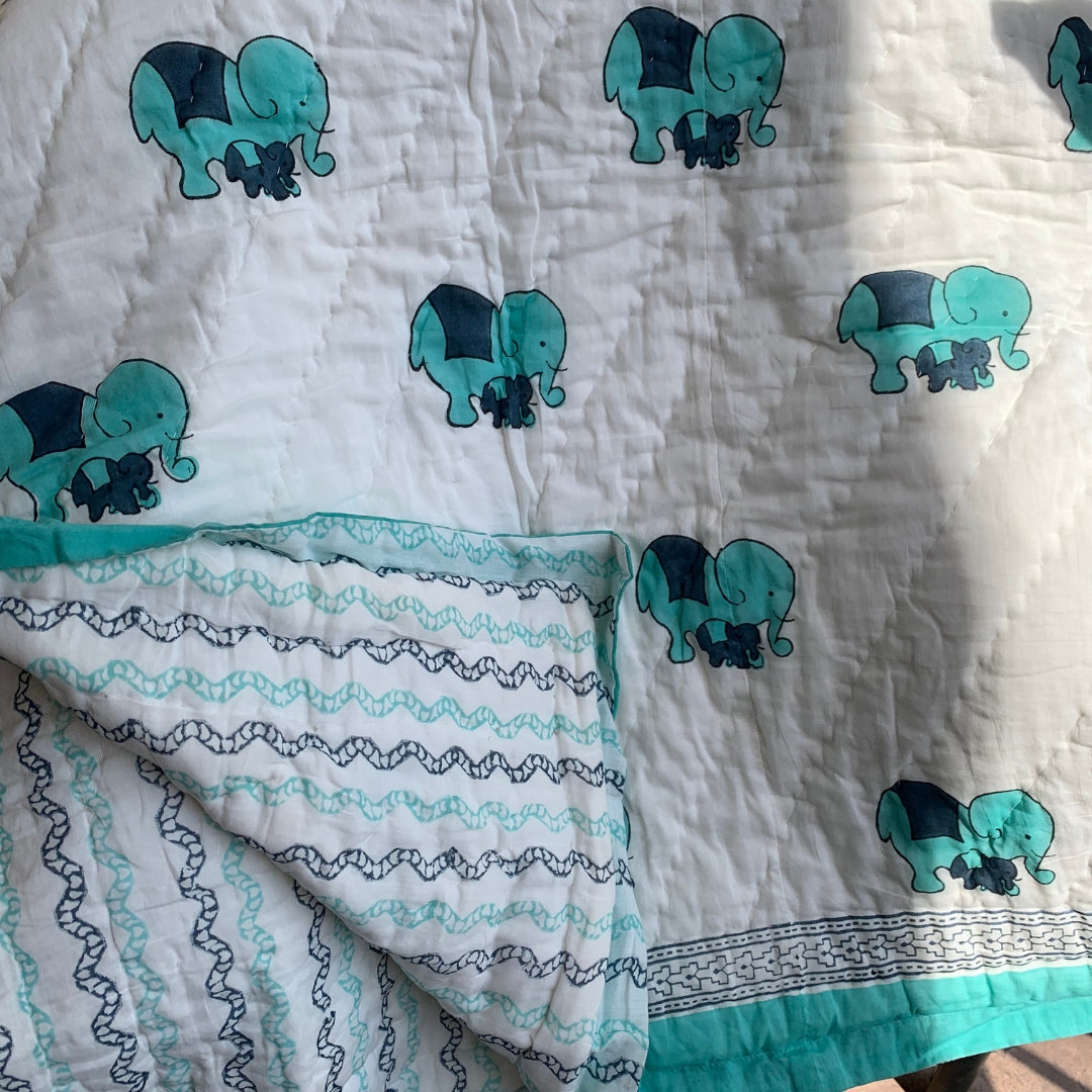 Elle & Baby Single Quilt