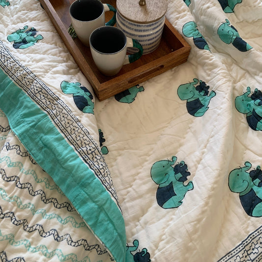 Elle & Baby Single Quilt