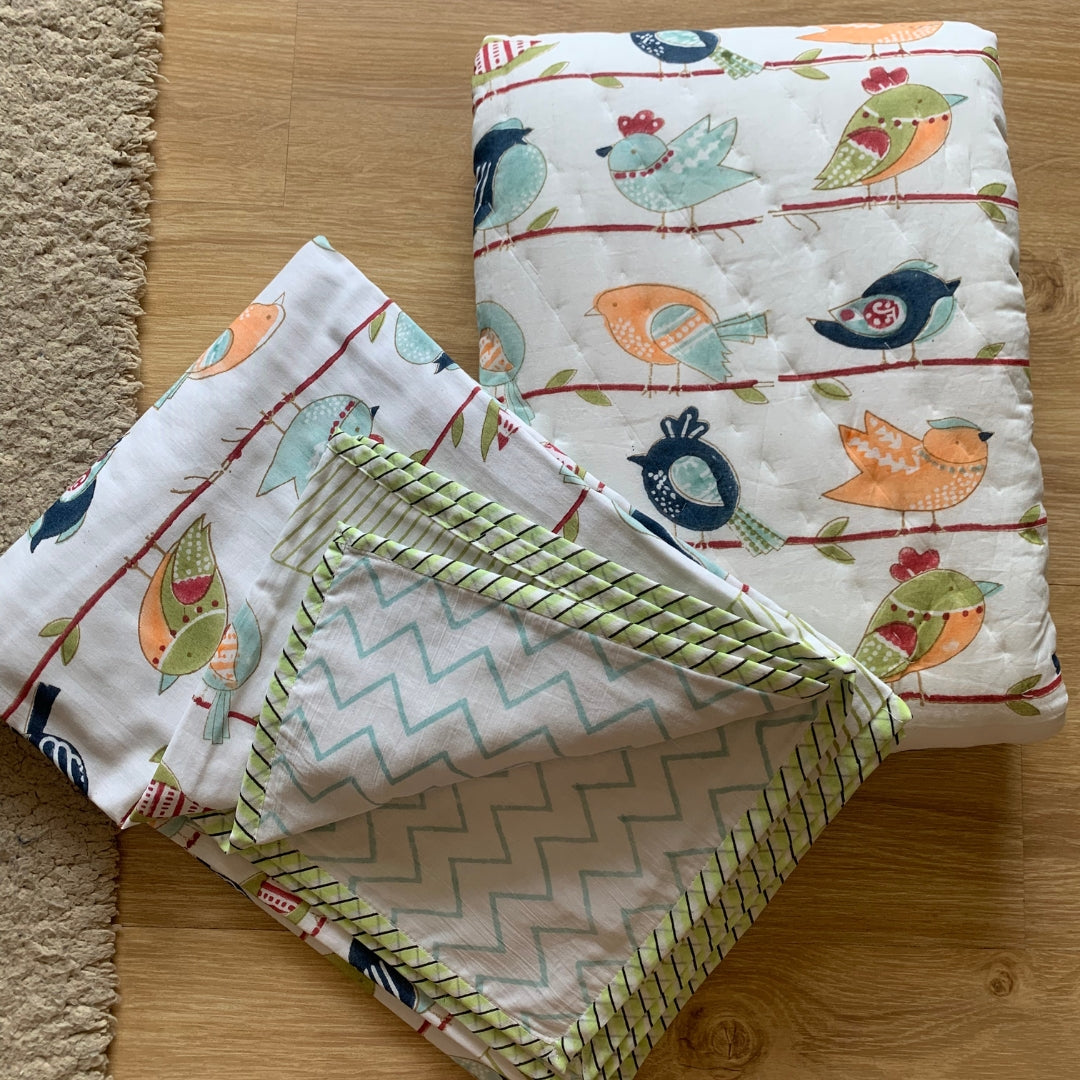 Chirpy Birdies Baby Dohar