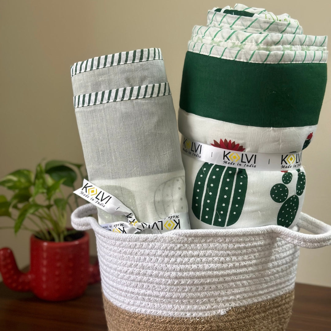 Corny Cactus Bedding Set