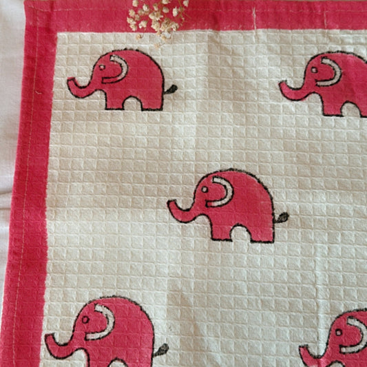 Pink Elle Face Towel