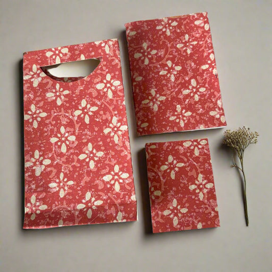 Combo Set Diary - Abstract Pink