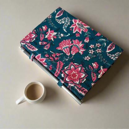 Teal Blue Loop Diary