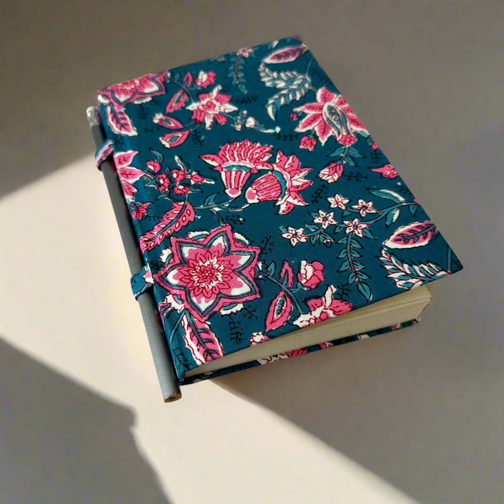 Teal Blue Loop Diary