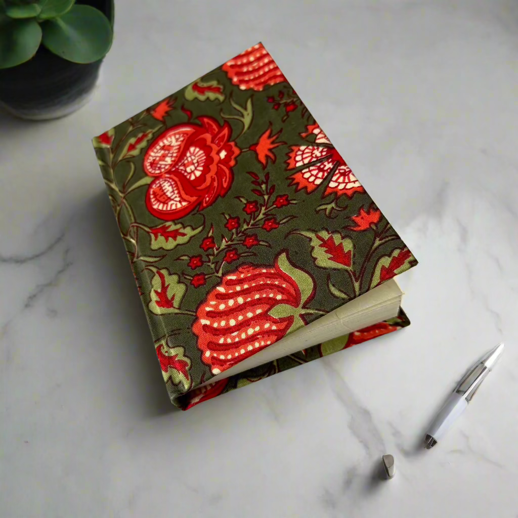 4"x 6" Green Jungle Journal Diary