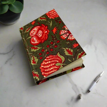 4"x 6" Green Jungle Journal Diary