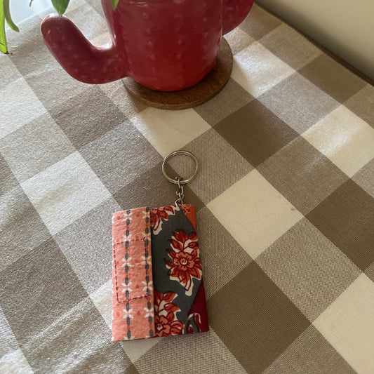 Peach Pocket Diary Keyring