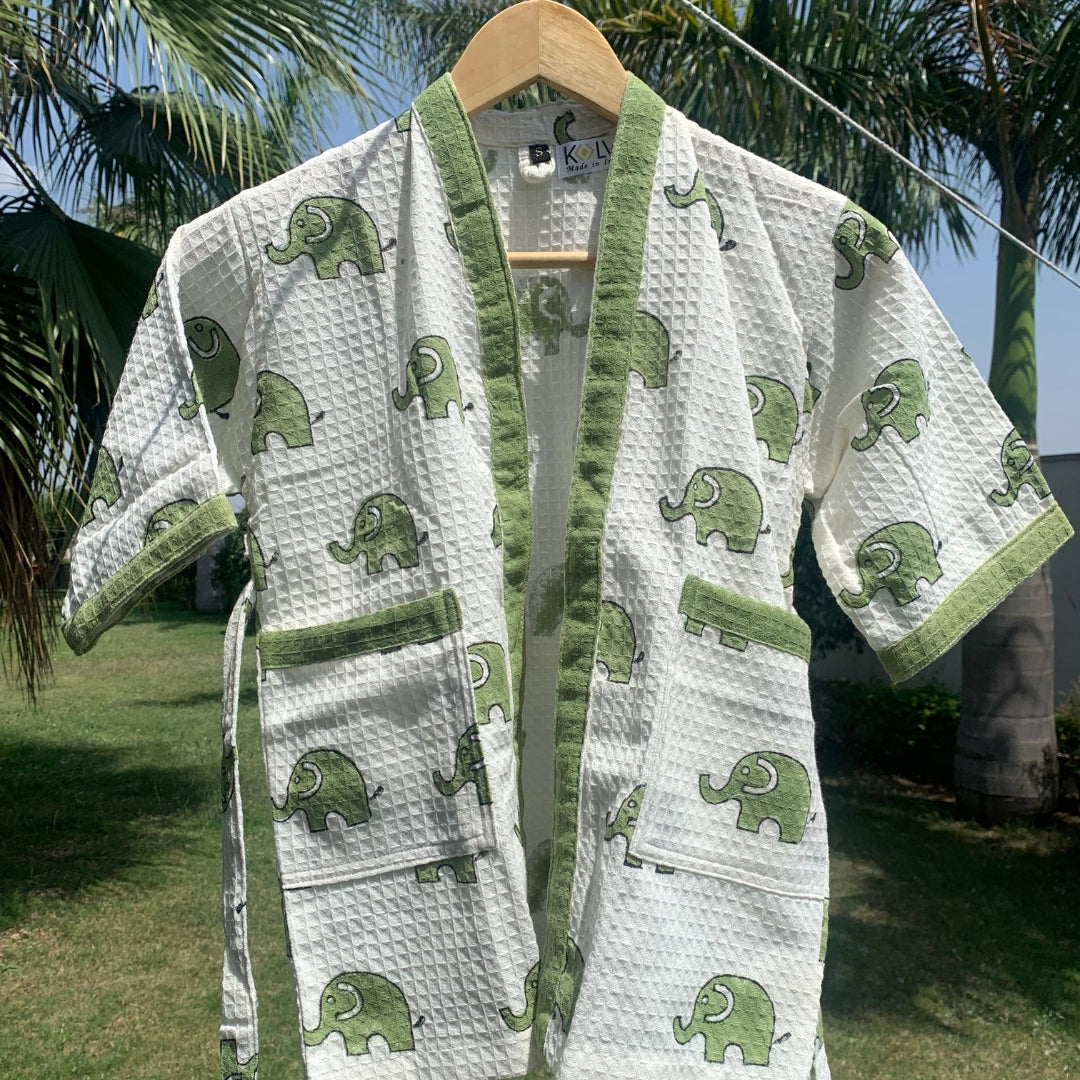 Green Elle Bathrobe