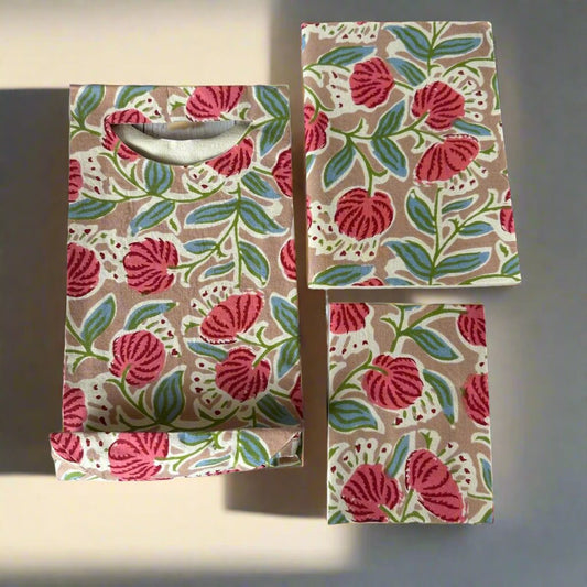 Combo Set Diary - Rose Pink